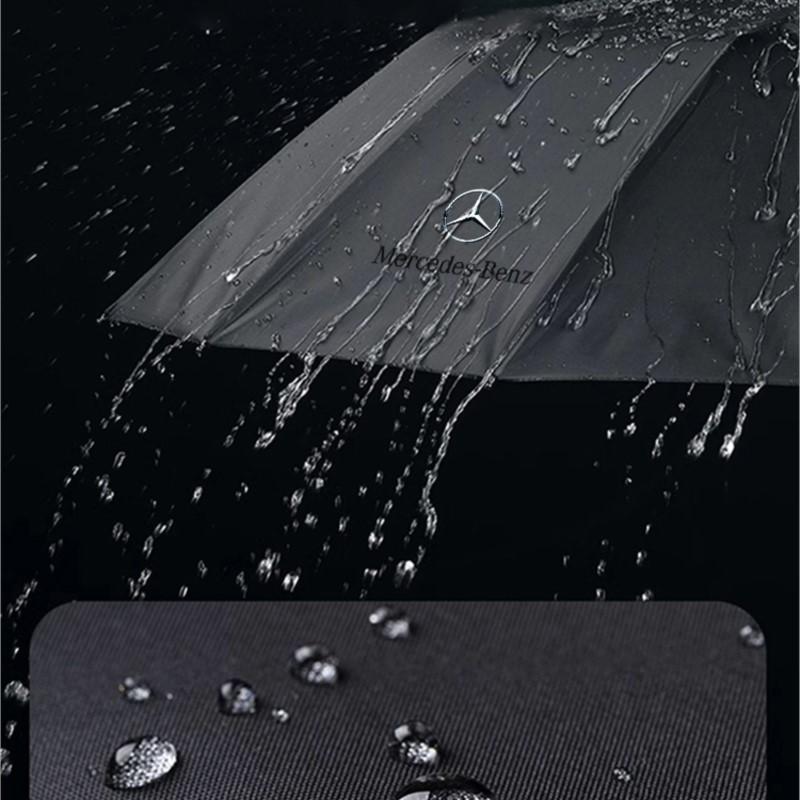 12 Bone Automatic Folding Umbrella Sun And Rain Protection For Mercedes Benz B/C/E/S Class A C200 GLC GLE CLA W166 W163 W221 AMG