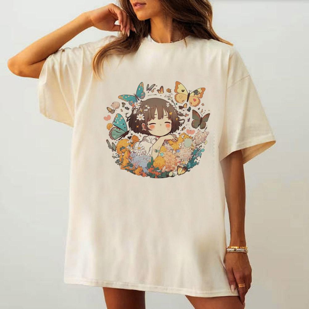 

Oshi No Ko tshirt Women Psychedelic Punk Classic Vintage anime Women t shirt Gothic graphic kawaii 80s Classic S