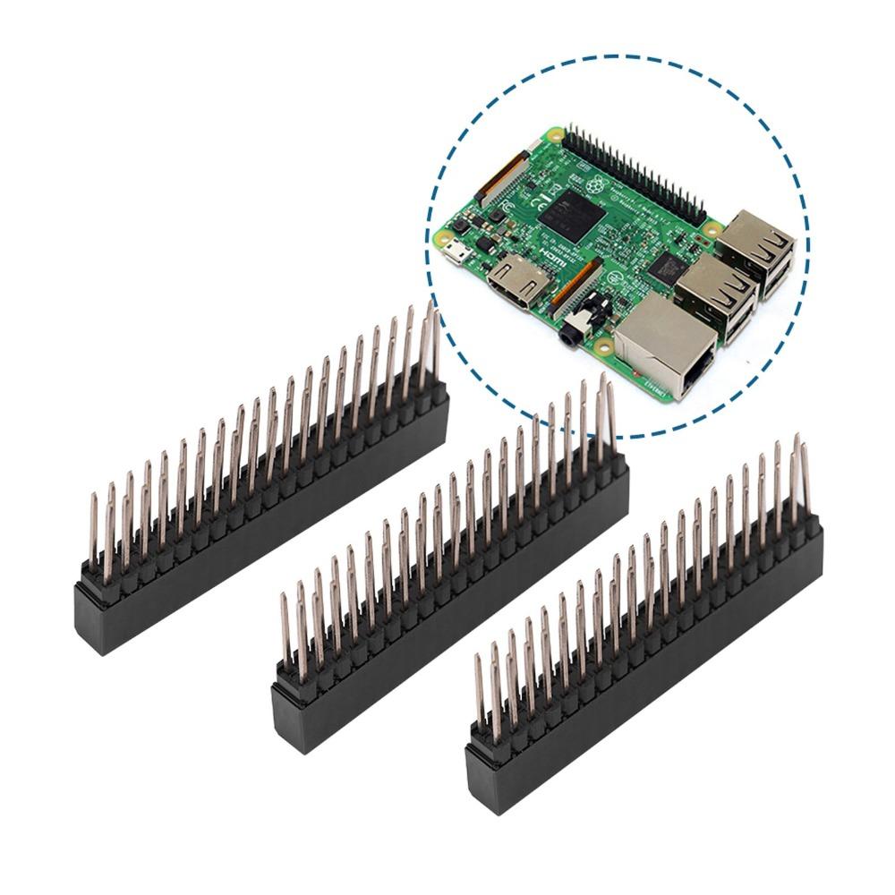 8Pcs Dual Row Female Pin Headers 2x20 Pins Header Pin Socket  DIY Electronics