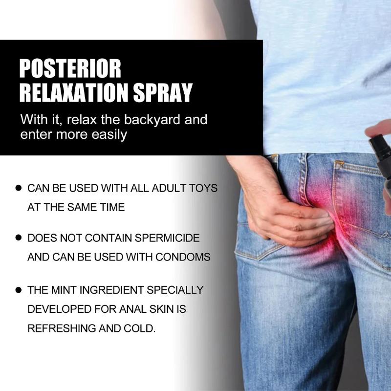 Spray rozluźniający plecy lubrykant do seksu analnego