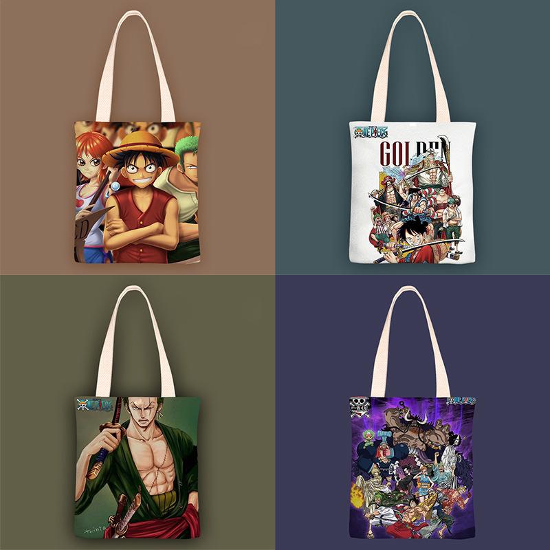 One Piece simple canvas shoulder bag 7530 KTB