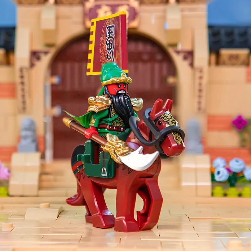 

Фигурка Человечка из Строительных Блоков Три Царства Чжугэ Лян Версия в Доспехах Лу Бу Детская Сборная Игрушка Подарок на Праздник Коллекция для Мальчика NO BOX