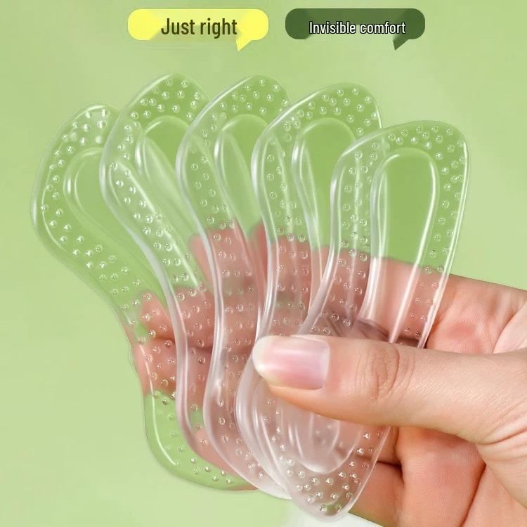 Gel Comfort Adjustable Heel Stickers - Anti-Wear, Anti-Drop, Massage Insoles