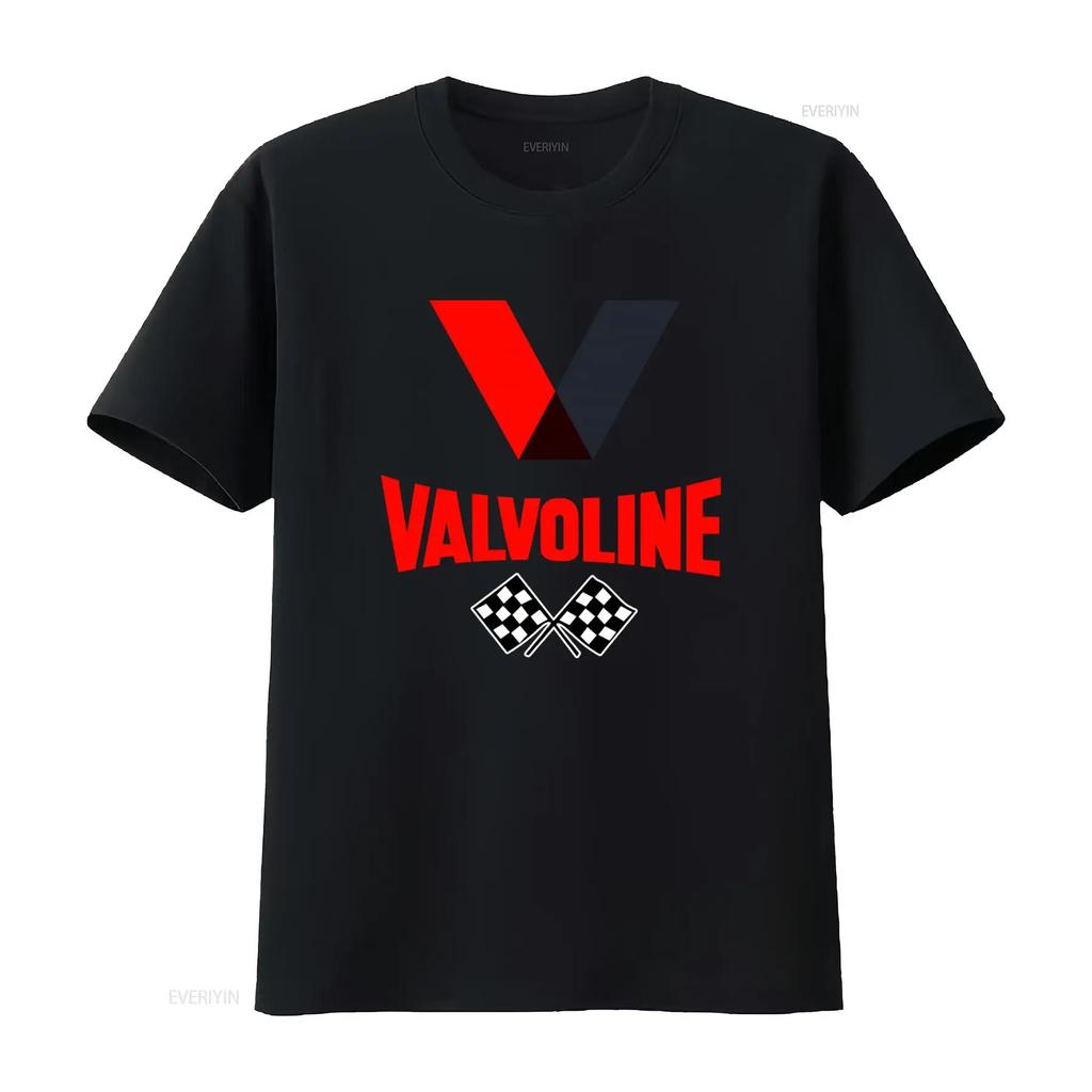 Valvoline Klassisches T-Shirt Amerikanisches Auto Öl Inspiriertes Design Erhältlich in Verschiedenen Größen Farben Vintage Gewaschen Lässig Atmungsaktiv