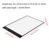 A4 Light Pad Three-Level Dimmable Drawing Light Box  Animation Line Tracing
