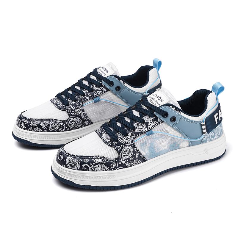 Herren Weiße Sport Basketballschuhe Streetstyle Laufschuhe Schuhe Studenten Übergröße Winterschuhe Low Top