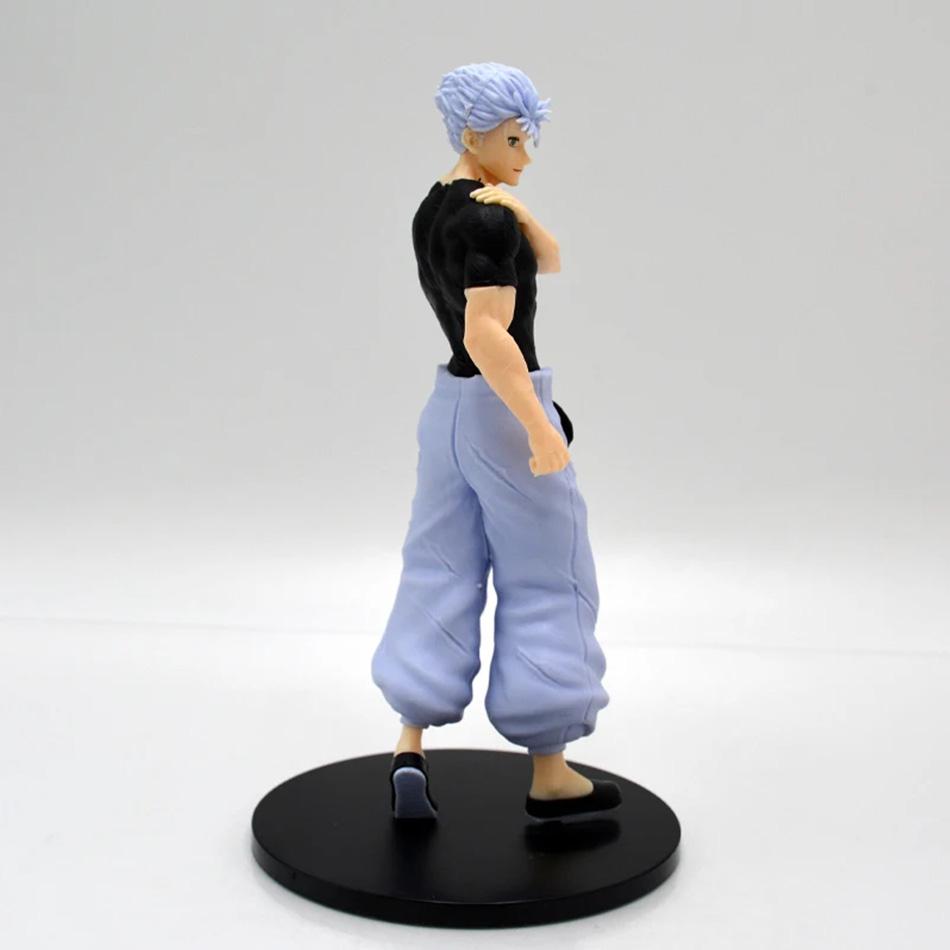 20CM Anime Jujutsu Kaisen Satoru Gojo Fushiguro Megumi Figur Drei Modell Spielzeug Geschenk Sammlung Dekoration PVC