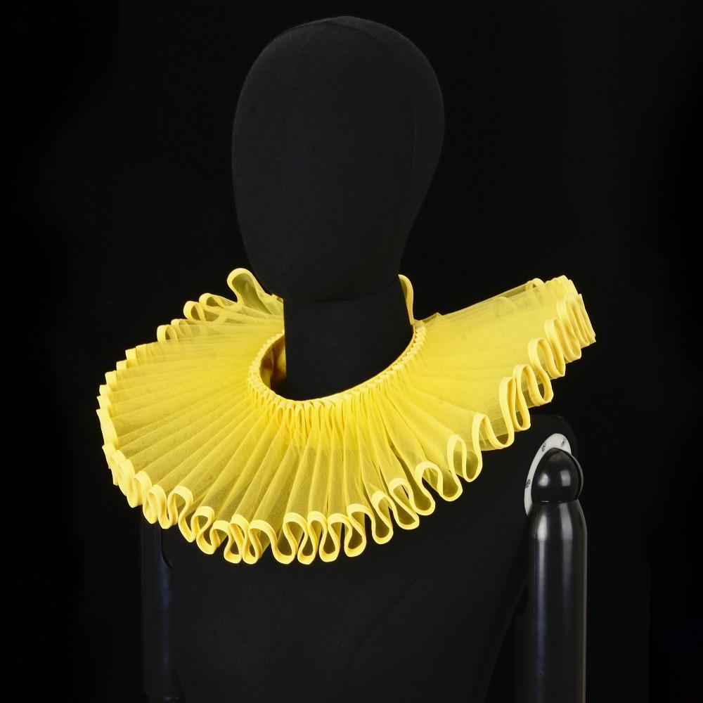 Detachable Shakespeare Neck Ruffled Collar Retro Court Aristocrat Ruff Collar  Collar Accessory