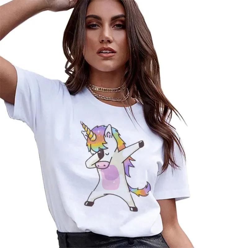 

Womens Graphic TShirt Short Sleeve Fun Print Cat Zebra Panda Gesture Pattern Fashion Top Modal fabric Cartoon animals 4XL