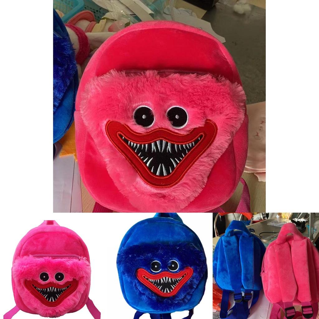 Ultra-soft Poppy Playtime Plush Backpack Huggy Wuggy Kissy Missy Stuffed Toys For Boys And Girls
