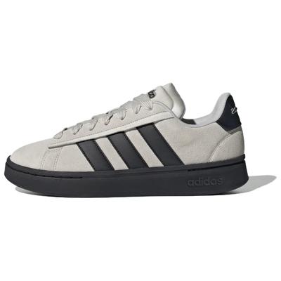 Grand Court Alpha Grey Black Unisex Sneakers Grey-One Core-Black IH1287