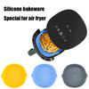 Silicone Air Fryer Pot Non-stick Air Fryer Basket Multifunctional Supplies Safety Non-toxic for Oven Microwave Cake Baking Mould