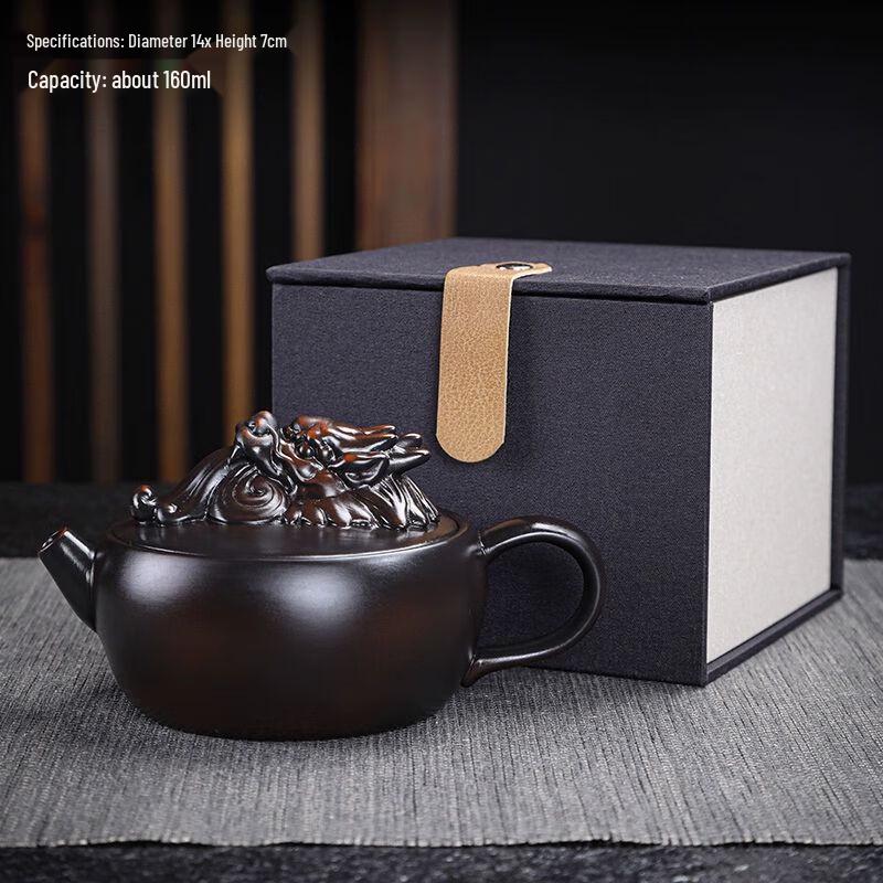 Handmade Purple Clay Gongfu Teapot