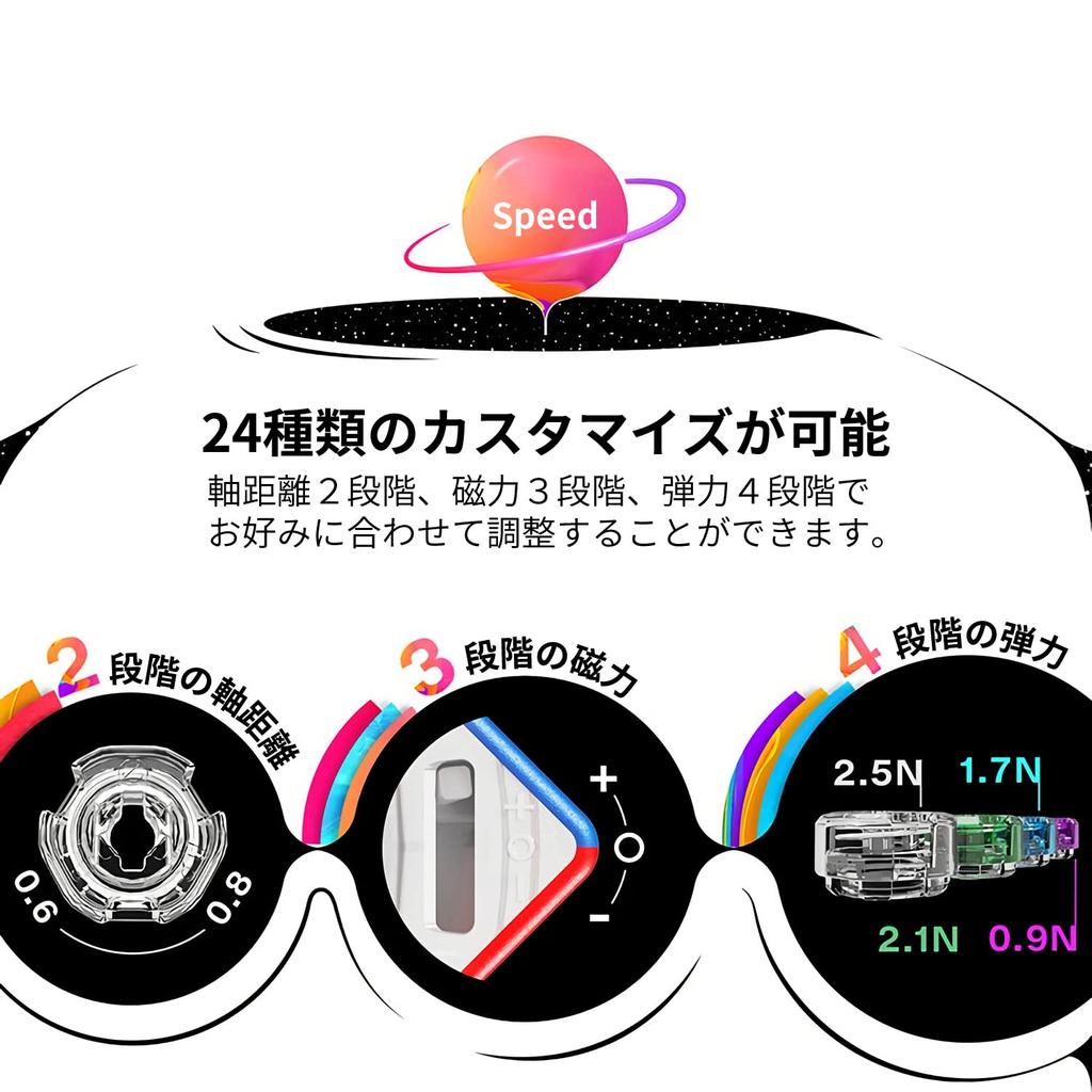 GAN251 M Leap UV Competition Cube Instruction Manual Japanese Version Solving Instruction Manual Stand Cleaning Cloth Magnet Stickerless M Leap 2×2