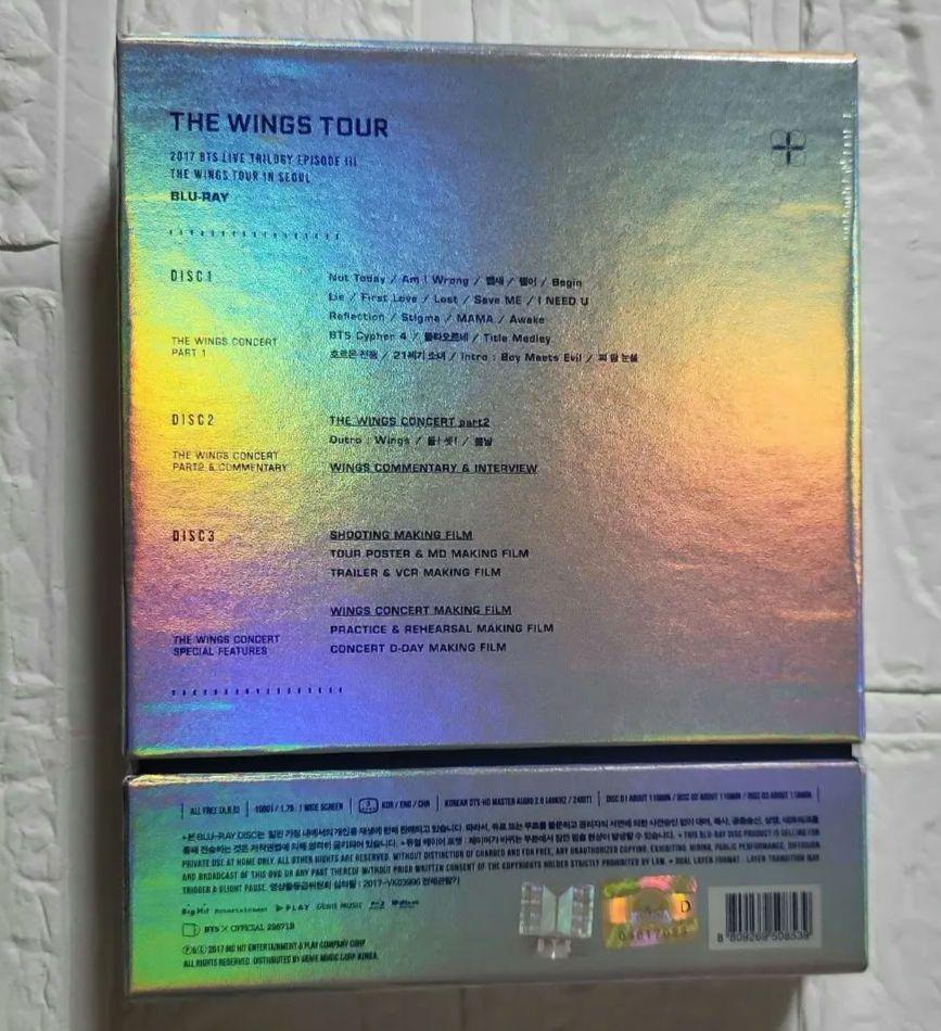 [USED] BTS THE WINGS TOUR Blu-ray