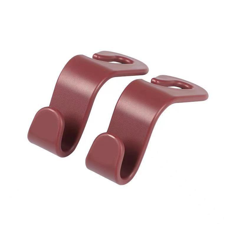 Car Seat Hook - Carbon Fiber Design, Hidden Back Seat Organizer for Cross-Border Sales.