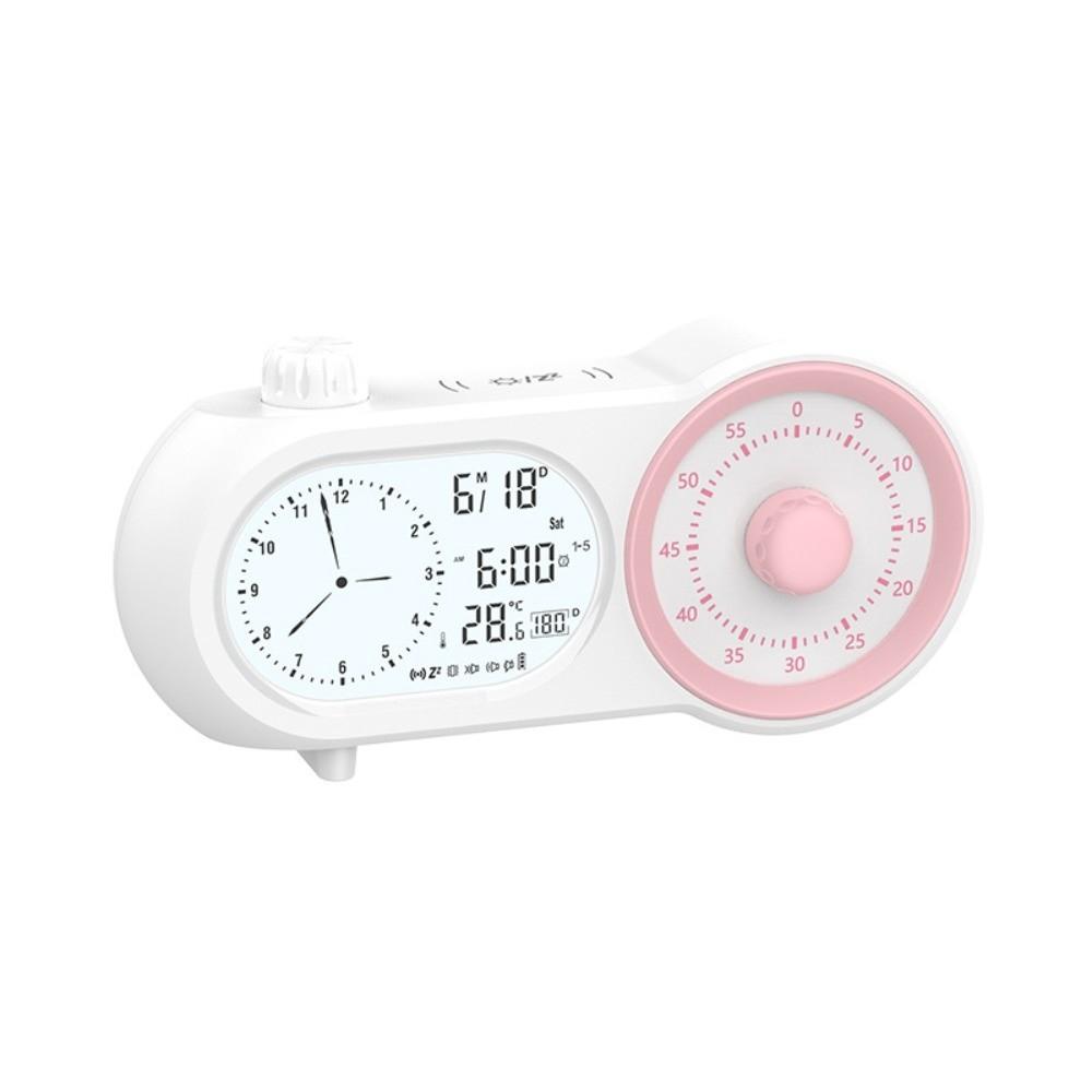 Visual Display Time Manager Dual Screen Countdown Timer New Alarm Clock  Student Time Management