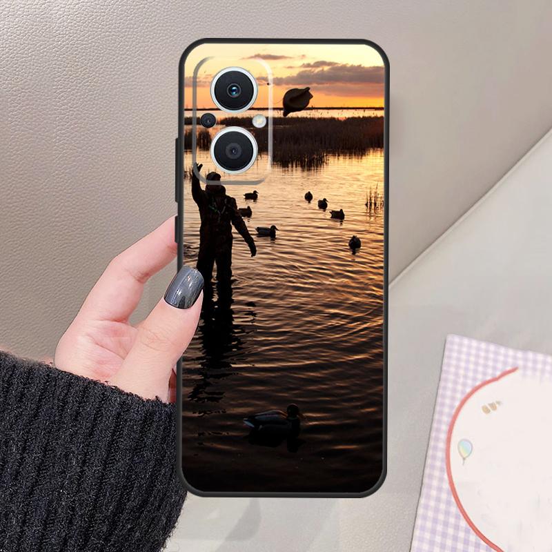 Hunting Animal and Fishing Man Funda For OPPO Reno 14 10 11 12 13 Pro 12F 11F 13F 14F 7 8 Lite OPPO Find X9 X8 X6 Pro Case