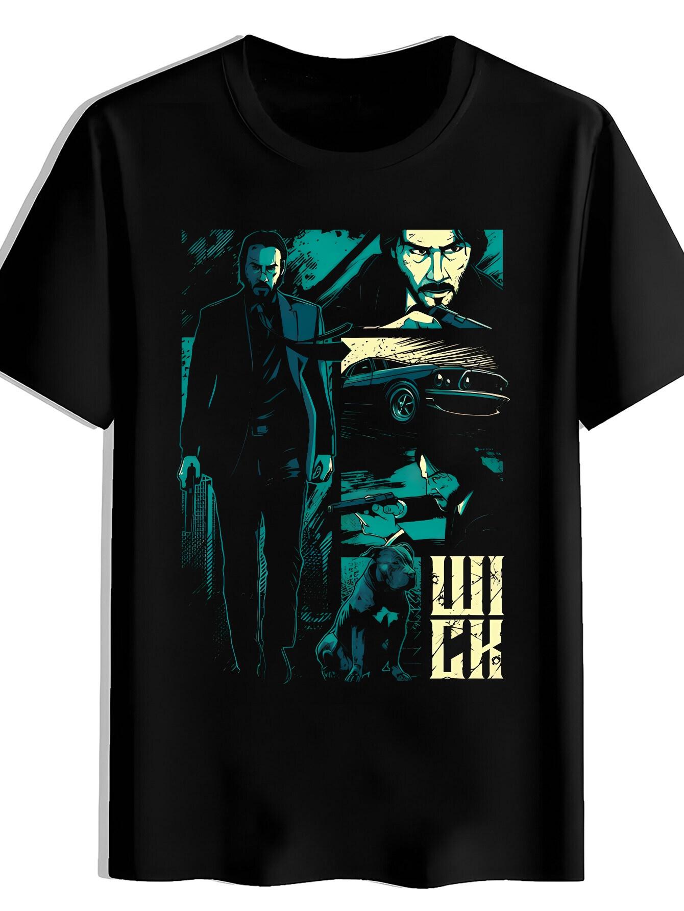 T-shirt A Short-Sleeved Featuring Vintage Elements XXXXL