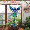 Engel Windspiele für Draußen Gedenk-Windspiel Sonnenfänger Figur mit Flügeln Entspannender lauter Klang Andenken für Garten Terrasse