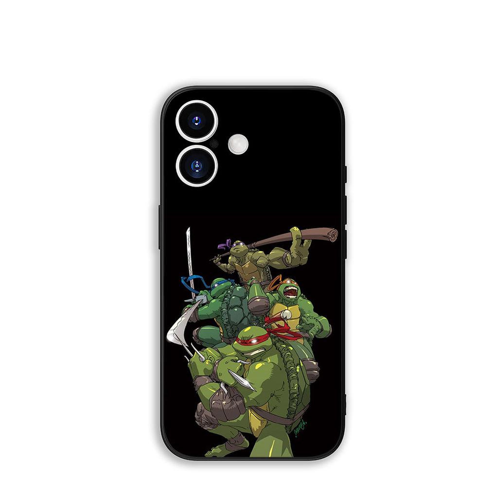 Kryt Case Ninja Comics Turtles Anime pro Apple iPhone 17 16 11 Pro XS Max SE2 XR 6 7 8 Plus 16E SE 2020 Air Phone Casing