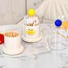 Cartoon Toothpick Holder With Removable Dust Cover Plastic Toothpick Dental