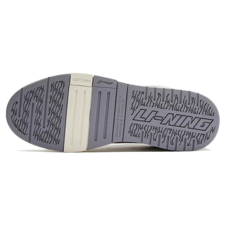 Li Ning We Wo Pro Comfortable Classic Versatile Low-Top Sneakers Women Sneakers White Gray AECT072-1