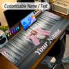Large Mouse PadRoxy Dekker Custom Name Text Personalized Desk Mat Non Slip Gaming Pad