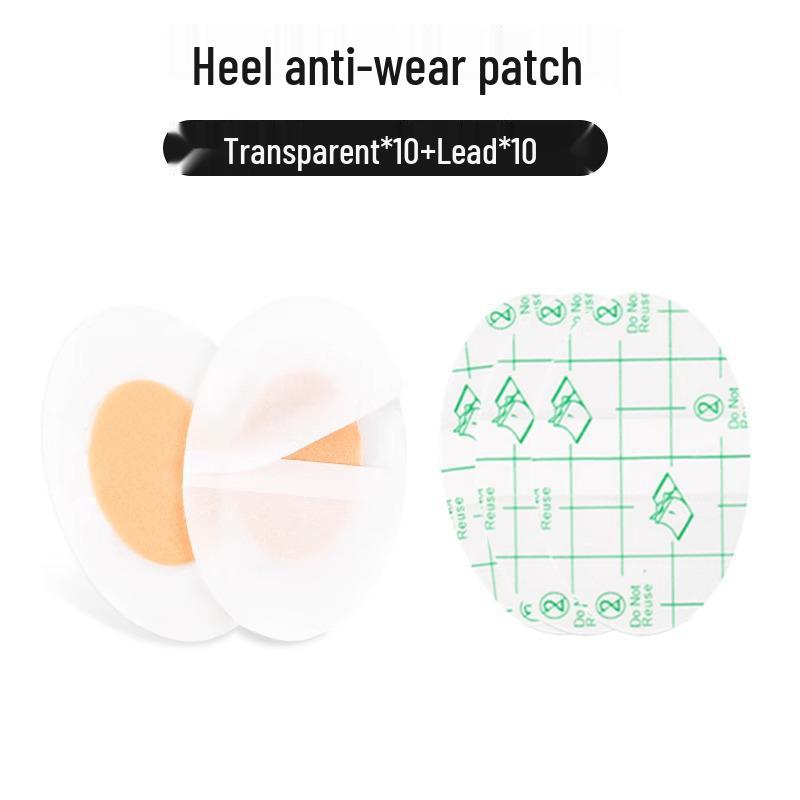 Transparent Anti-Friction Heel Stickers for Men and Women – Protects Ankles