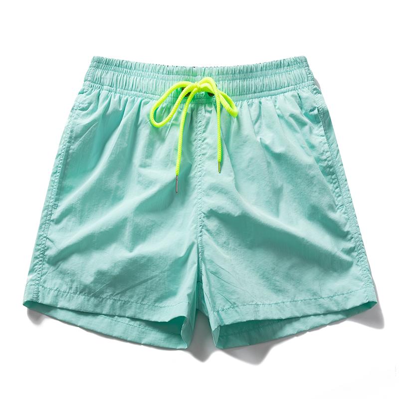 Short de sport à la mode pour hommes, taille élastique, décontracté, vêtements d'été