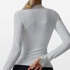 Lulu Women's Quick-Dry Yoga Jacket: Long Sleeve Cardigan for Running, Cycling, and Fitness - Perfect for Autumn and Winter