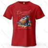 Men's Beach Outings Graphic Short Sleeve T-Shirt Vintage Printed Tops Tee for Women Summer Casual Sportswear