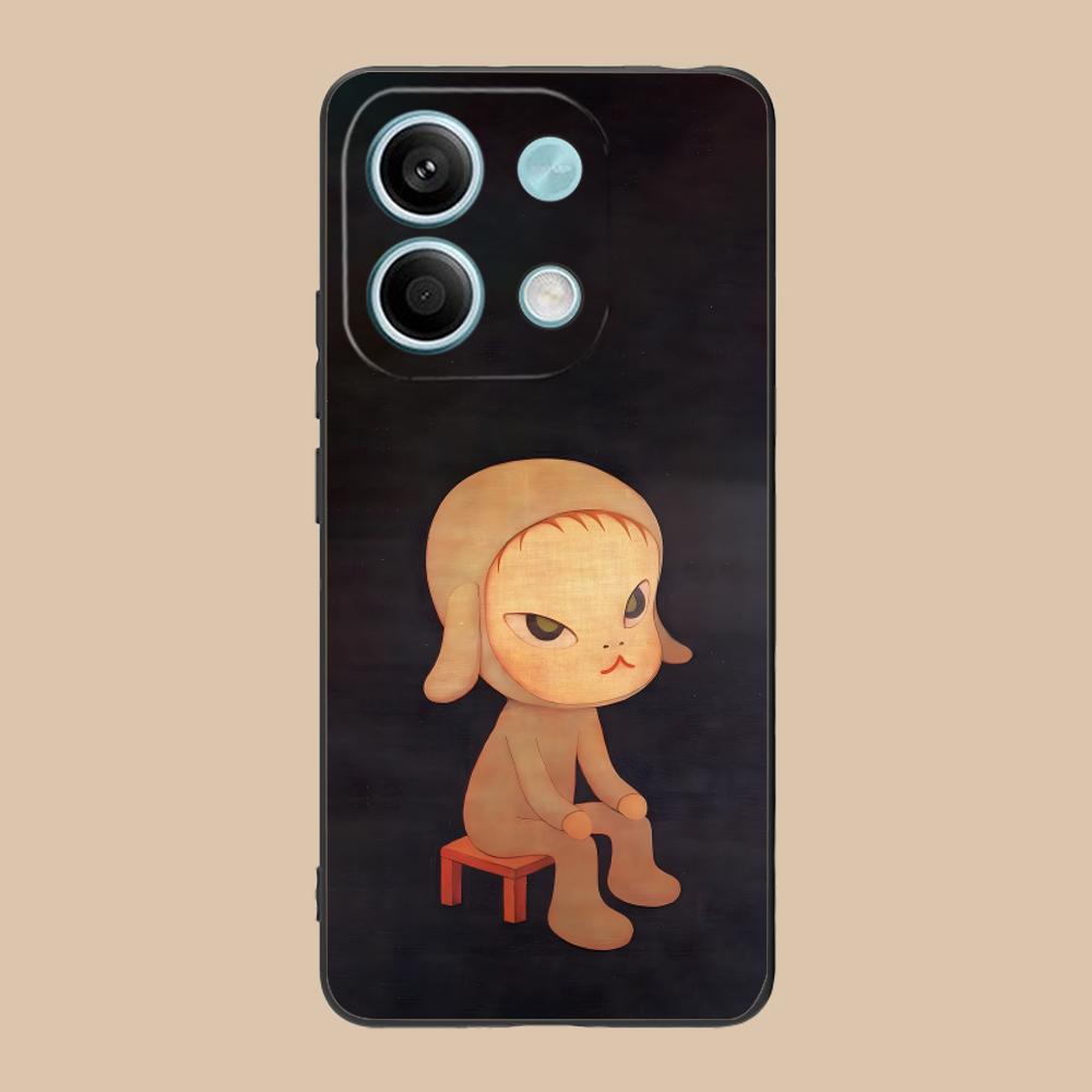 Anime Yoshitomo Nara Phone Case for Xiaomi 15 14 13 12 Mi 11 T Ultra Lite Pro S X 5G Colorful Printing Cover Smartphone Cover