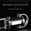 High Bright Mini Keychain Flashlight Waterproof USB Rechargeable Keychain Light  Night Running
