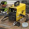 HAXIAOER MIG160 160A Gas Shielded MIG Welder 110V Solid Wire Flux Core Dual Mode 4-in-1 Lift TIG Stick IGBT Inverter
