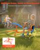 VEVOR Kids Seesaw, 136 Kg Load Capacity, Sit and Spin Teeter Totter with Easy-Grip Handles, Kids Outdoor Playground Equipment, Outside Toys