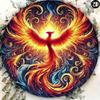 Creative Phoenix Metal Tin Sign Art Wall Decor For Living Room Bedroom