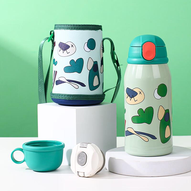 SX Kids Изолированная кружка с трубочкой из нержавеющей стали 316