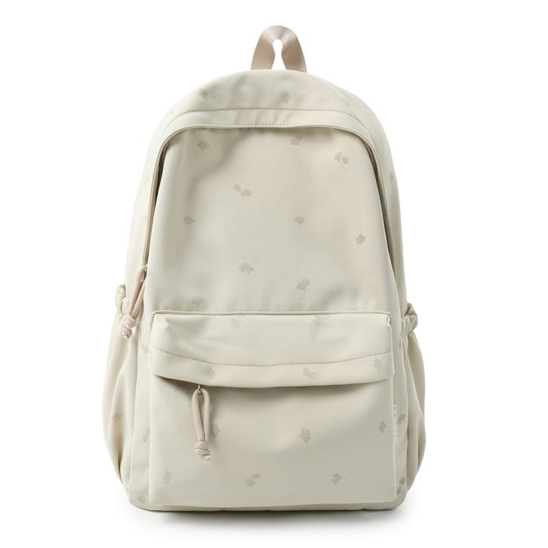 Student's Large Capacity Schoolbag Women's Embroidered Backpack