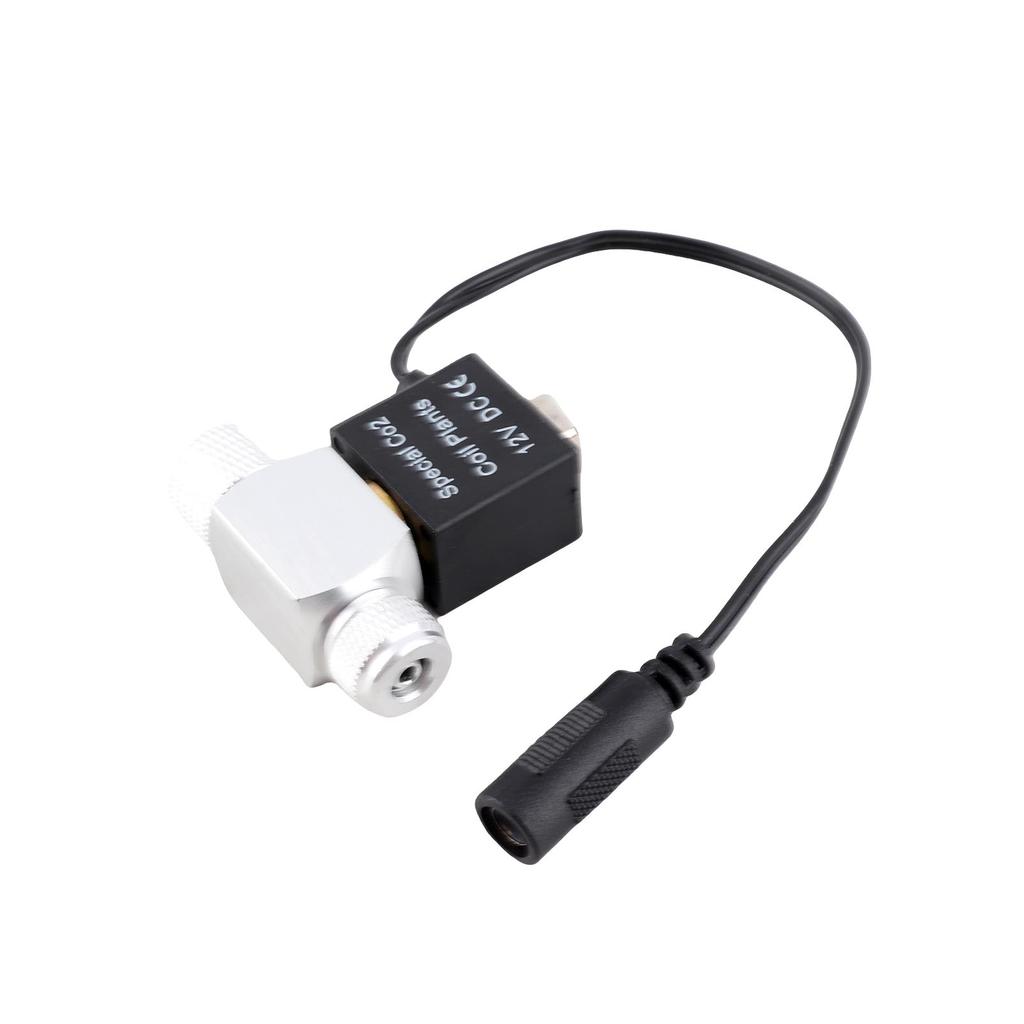 Válvula Solenoide para Regulador de Sistema de CO2 para Acuario   Salida 12V Conexión Rosca Macho Externa M10*1 Cabezal Único Silenciosa Versión de Baja Temperatura