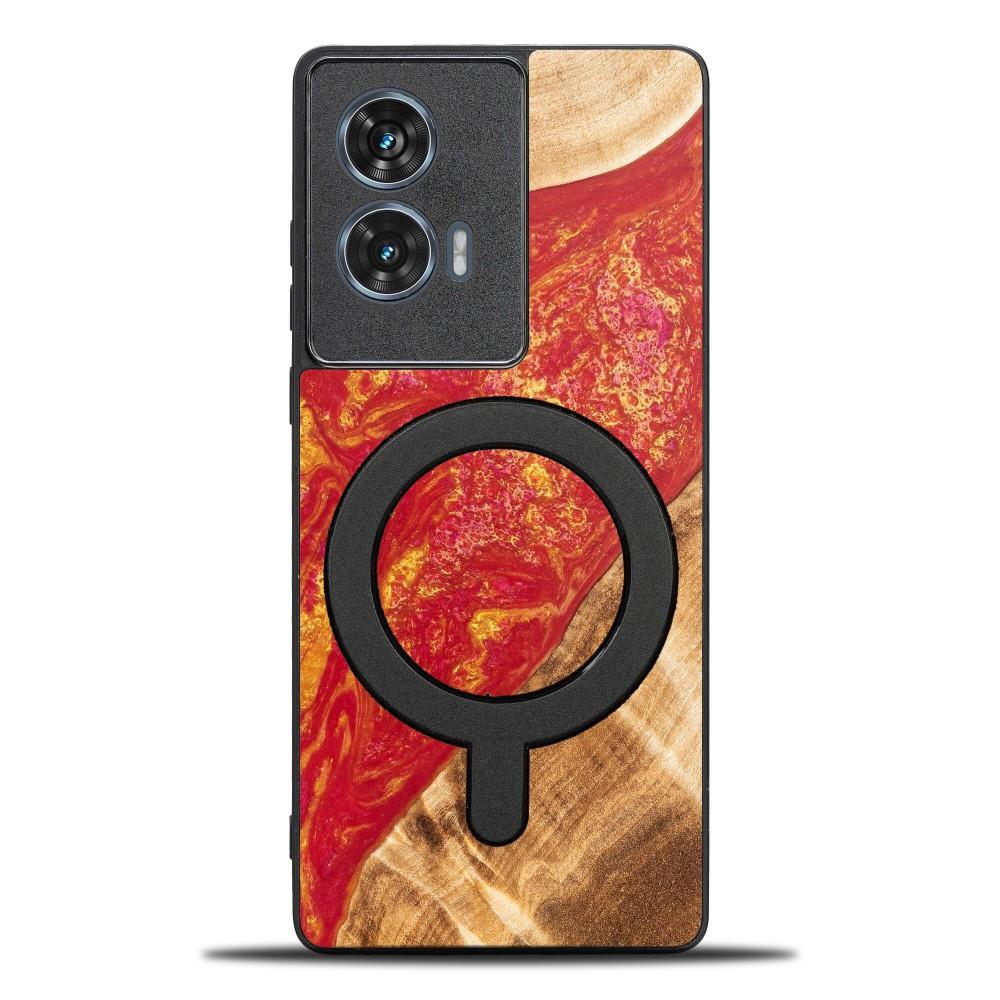 Bewood Unique case for Motorola Edge 50 Fusion - Neons - Paris with MagSafe