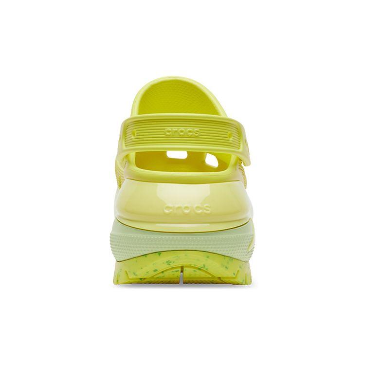 Crocs Classic Light Wheel Thick Sole Clogs Women Footwear Acid-Yellow 207988-76M