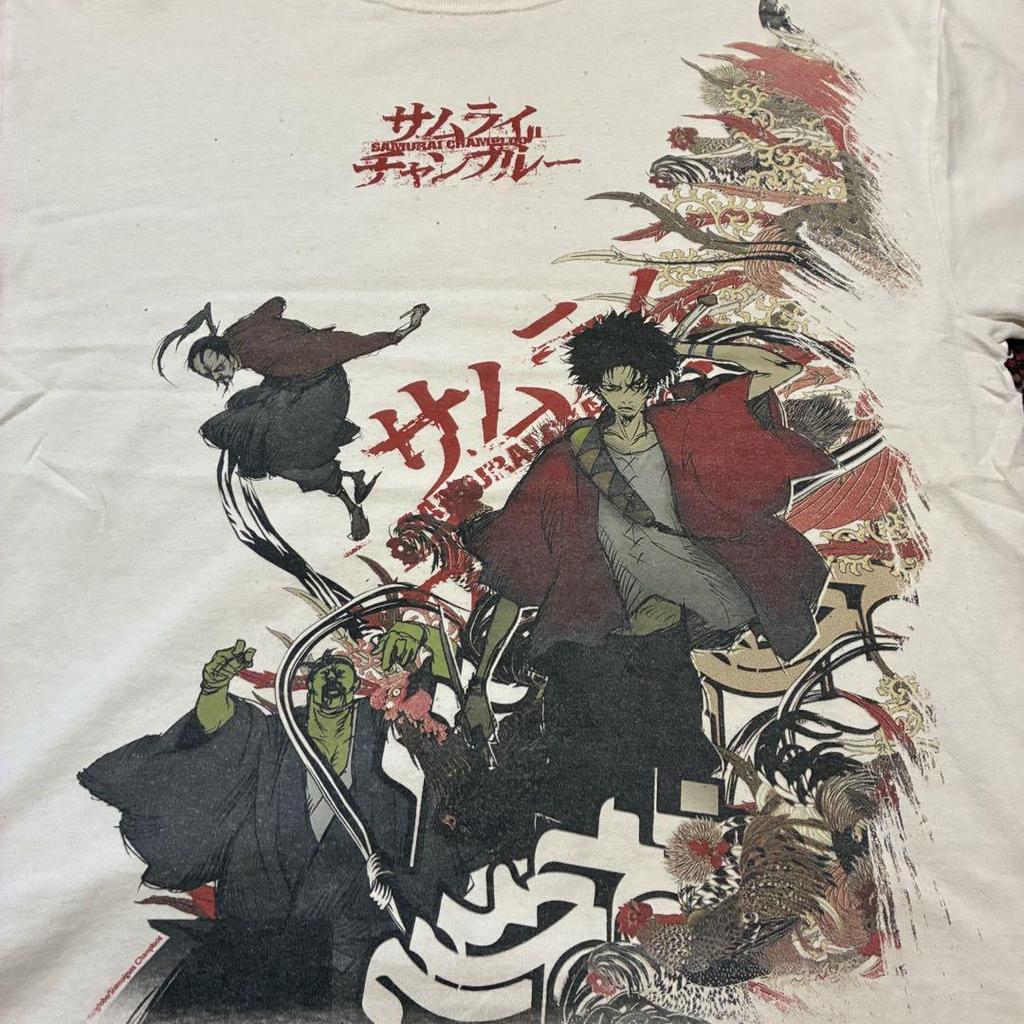 [USED] DELTA SAMURAI CHAMPLOO T-shirt, short sleeves, equivalent to XL