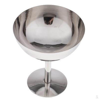 Eisschale Stainless Steel Dessert Bowl Yogurt Cup 200ml