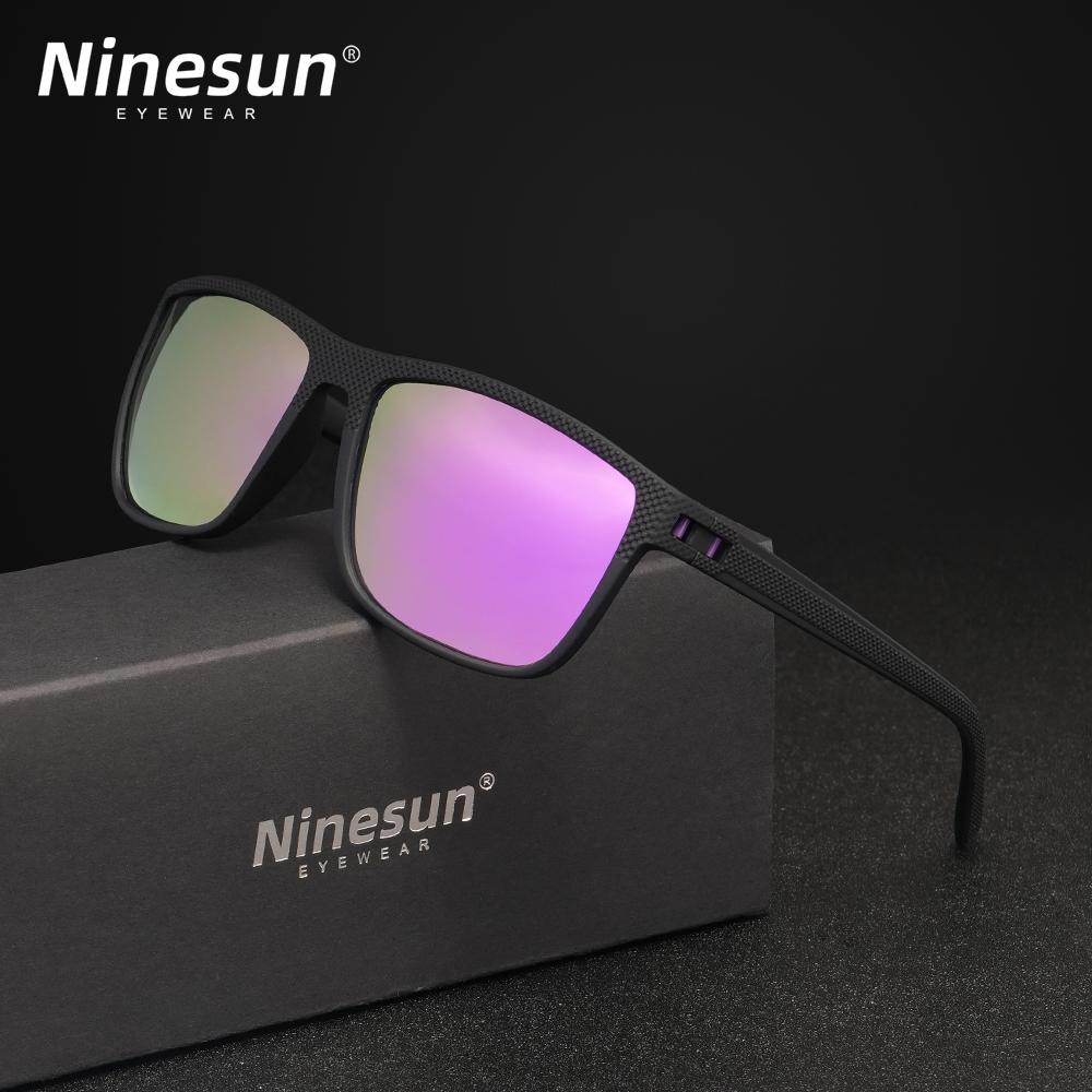 NINESUN New Fashion Men/Women Sunglasses Classic Mirror Lens Polarized UV400 Glasses Large Frame High Quality Driving Eyewear