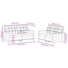 2 Piece Cream Fabric Sofa Set with Cushions
