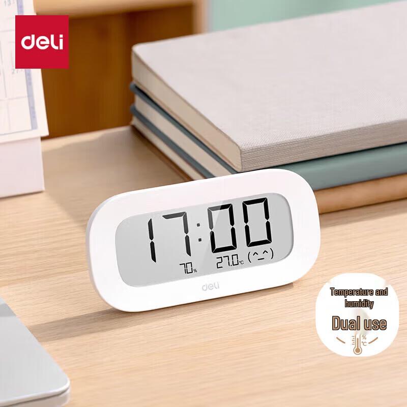 Deli Electronic E-ink Thermometer & Hygrometer
