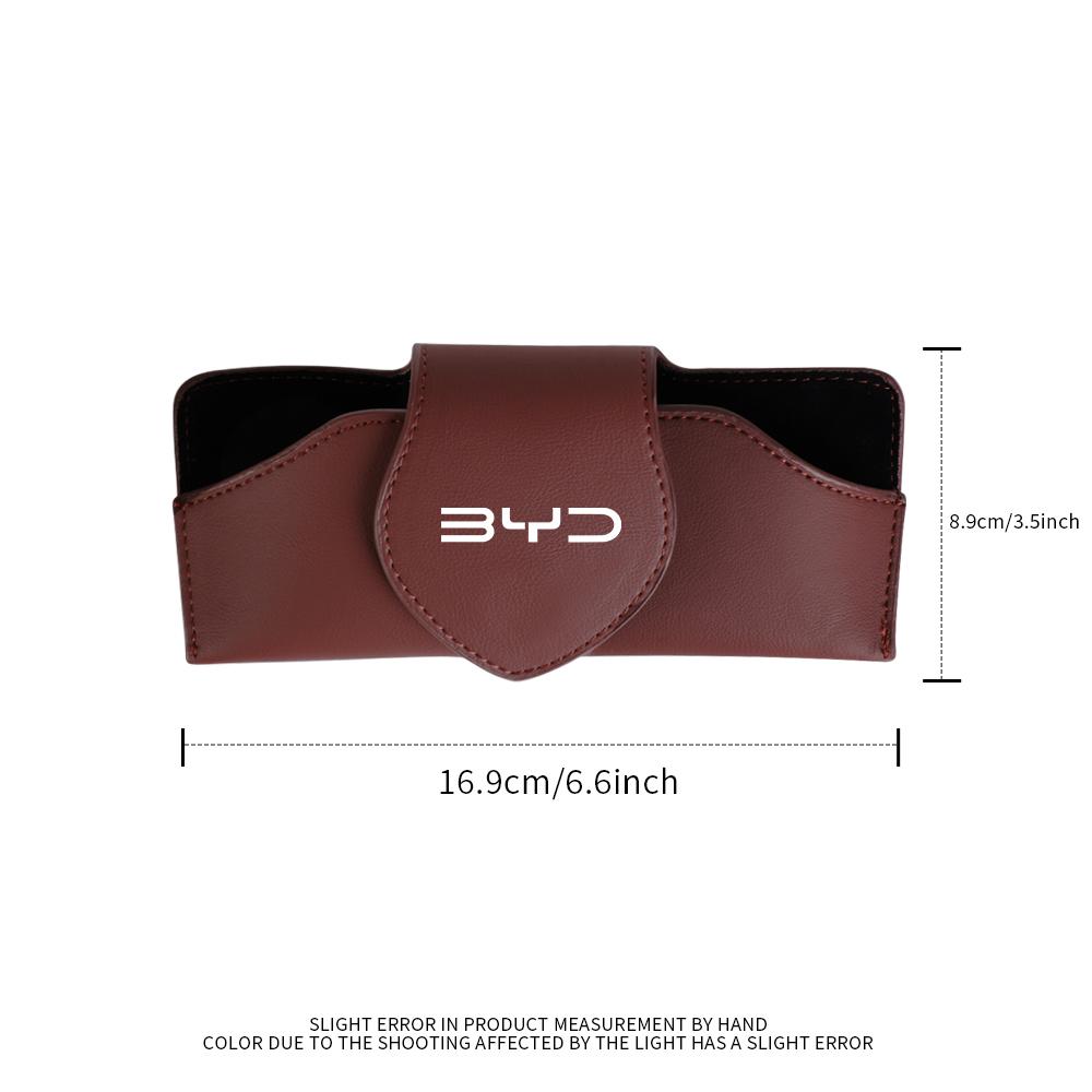 Car Sunglasses Storage Clip Auto Interior Eyeglasses Protector Box For BYD Atto Yuan Song F0 Qin Pro G3 Shark Dolphin Surf Seal