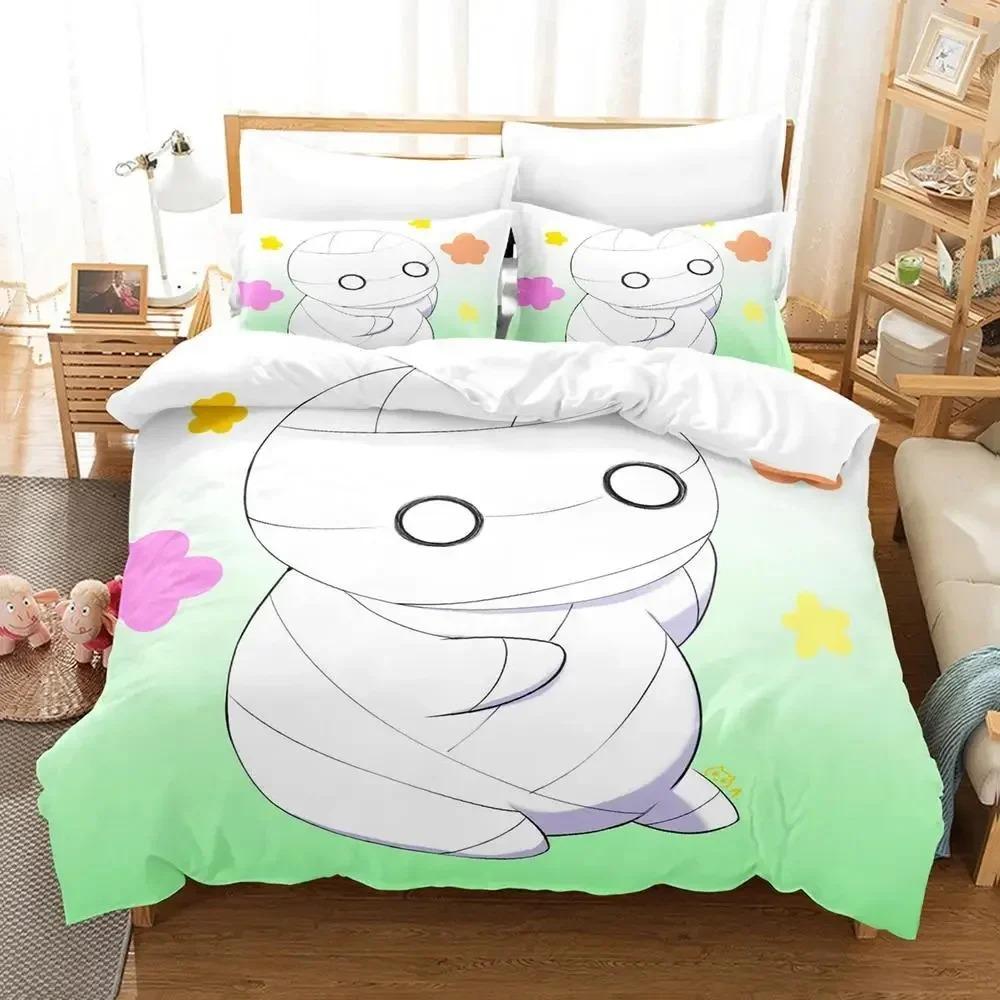 Anime How to Keep a Mummy Bedding Set Twin Queen Size Duvet Cover Pillowcase for Boys Girls Kids Adult Home Textile