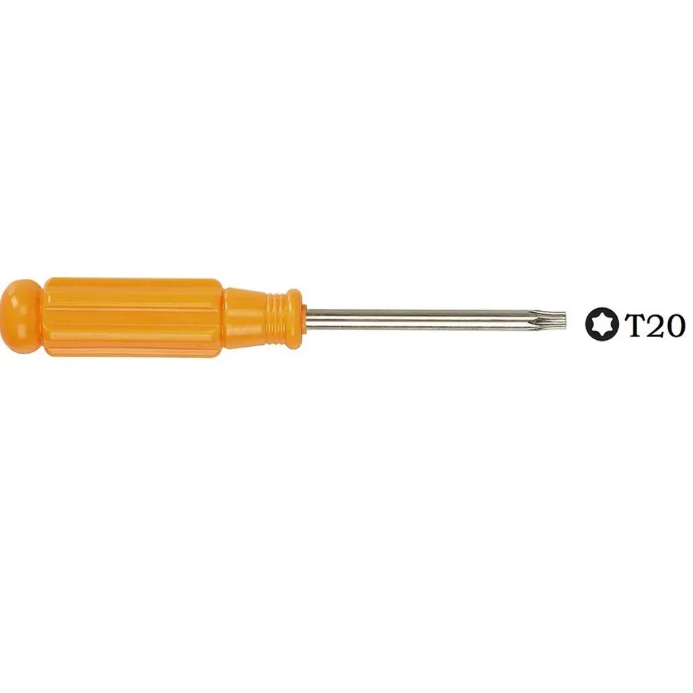 1pc Torx Head Screwdriver T15 T20 T25 T30 Six Lobe Torx Head Tamper Proof Security Screw Bolt Hole Screwdriver Hand Repair Tools